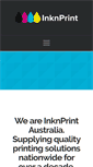 Mobile Screenshot of inknprint.com.au